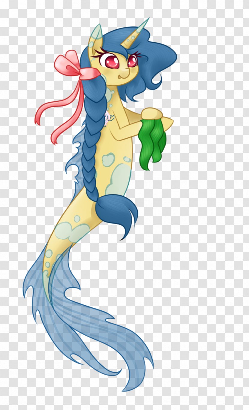 Seahorse Mermaid Clip Art - Tree - Boba Popping Transparent PNG