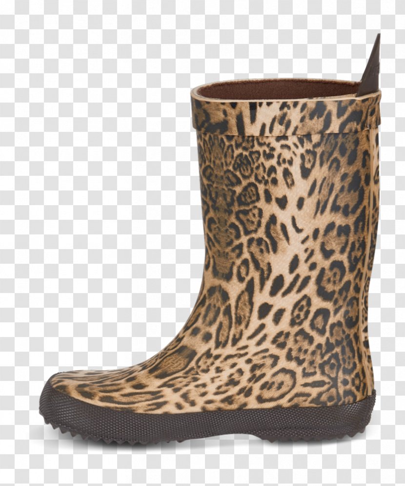 Snow Boot Shoe Wellington Leopard - Coloureds Transparent PNG