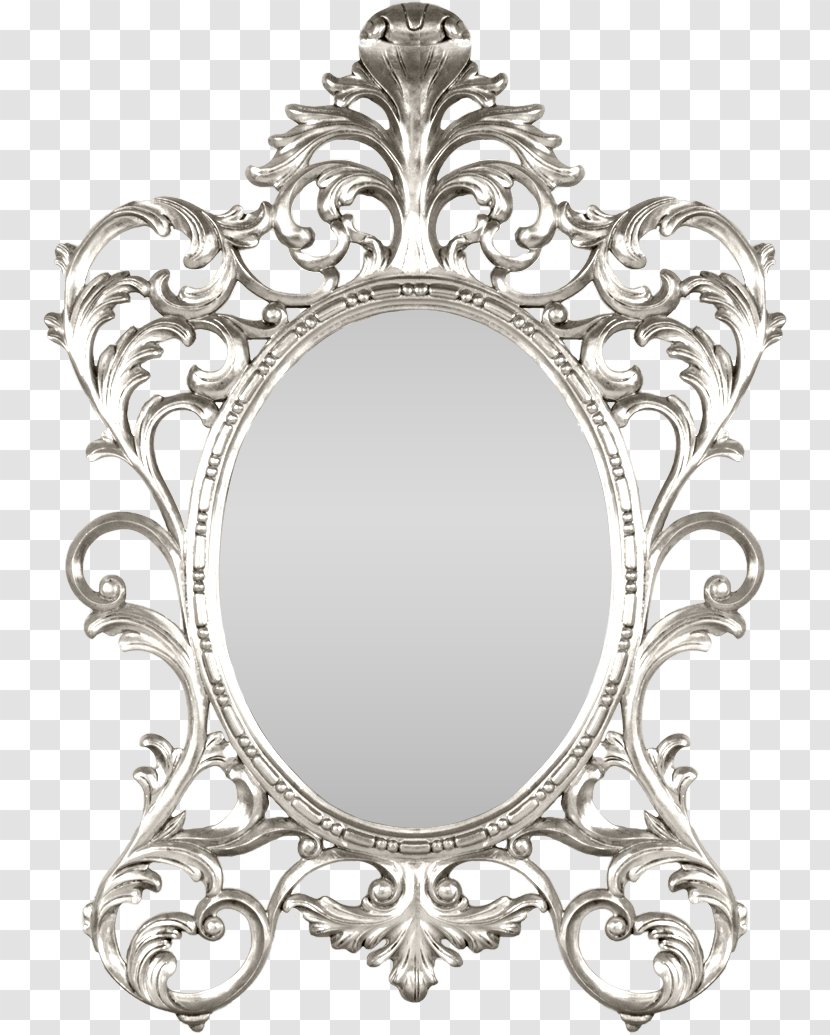 Mirror Silver Picture Frames Decorative Arts Gold Transparent PNG
