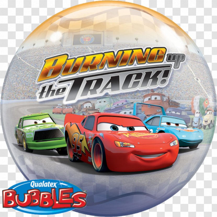 Lightning McQueen Mater Balloon Cars Birthday - Flower Bouquet Transparent PNG