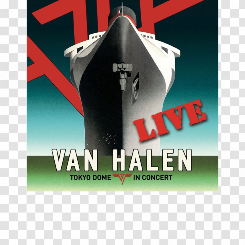 Tokyo Dome Live In Concert Van Halen Phonograph Record LP Twelve-inch Single - Cartoon Transparent PNG