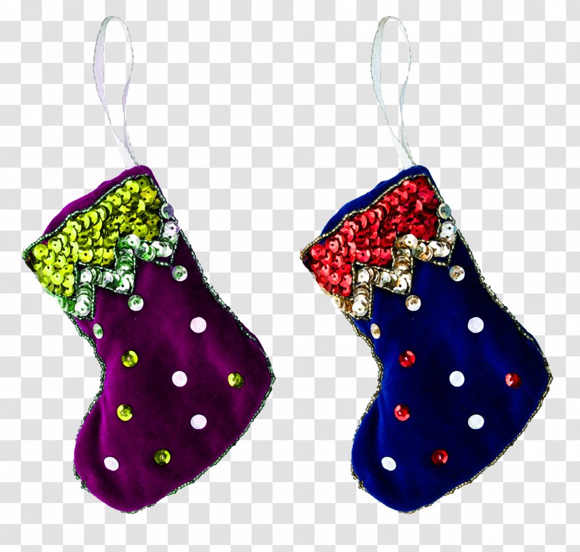 IFolder DepositFiles Christmas Earring Clip Art - Decoration - Purple Transparent PNG