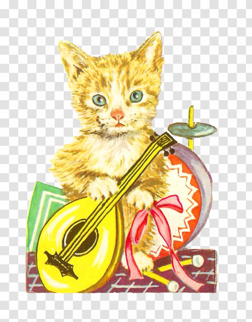 Cat Kitten Victorian Era Clip Art - Vertebrate - Animal Cliparts Transparent PNG
