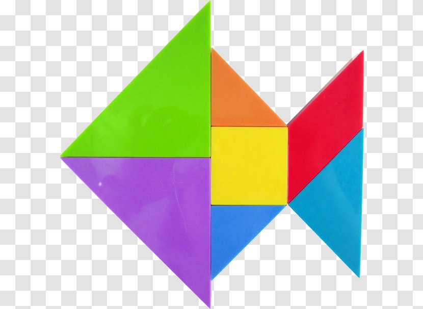 Tangram Jigsaw Puzzles Triangle Geometric Shape Square - Paper - Braid Graphic Transparent PNG