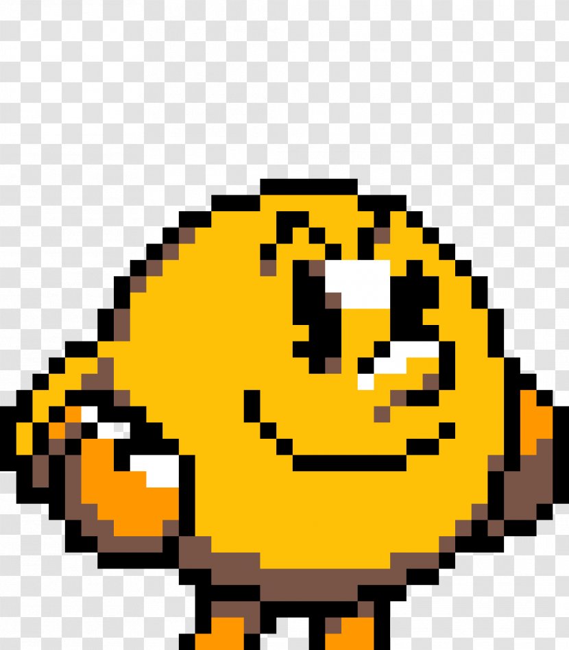 Pac Man Super Mario Bros Pixel Art Minecraft Pac Man Transparent Png