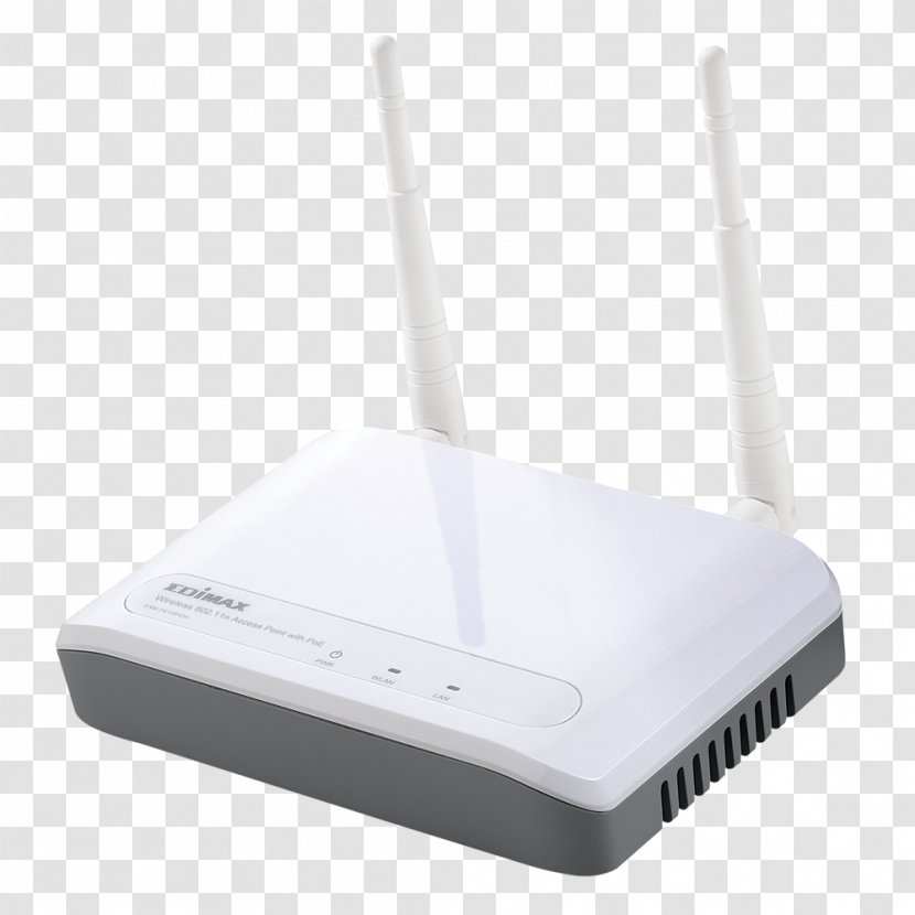 Wireless Access Points Network IEEE 802.11n-2009 Edimax 802.11n 300Mbs PoE Point - Router Transparent PNG