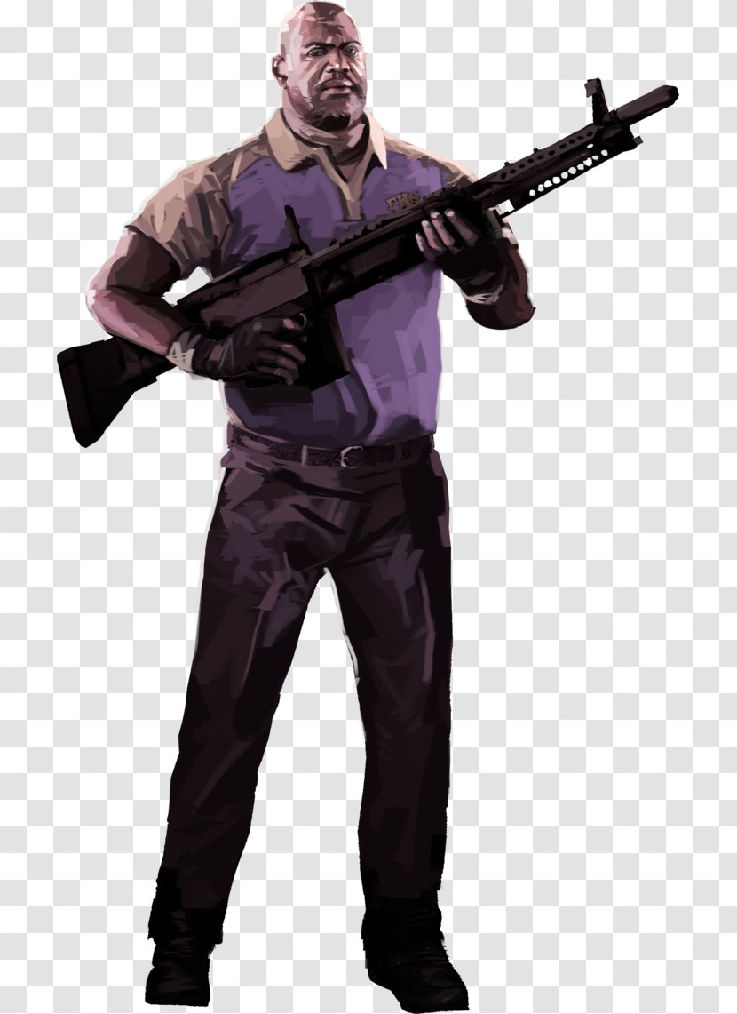 Left 4 Dead 2 Firearm Machine Gun Infantry Transparent PNG