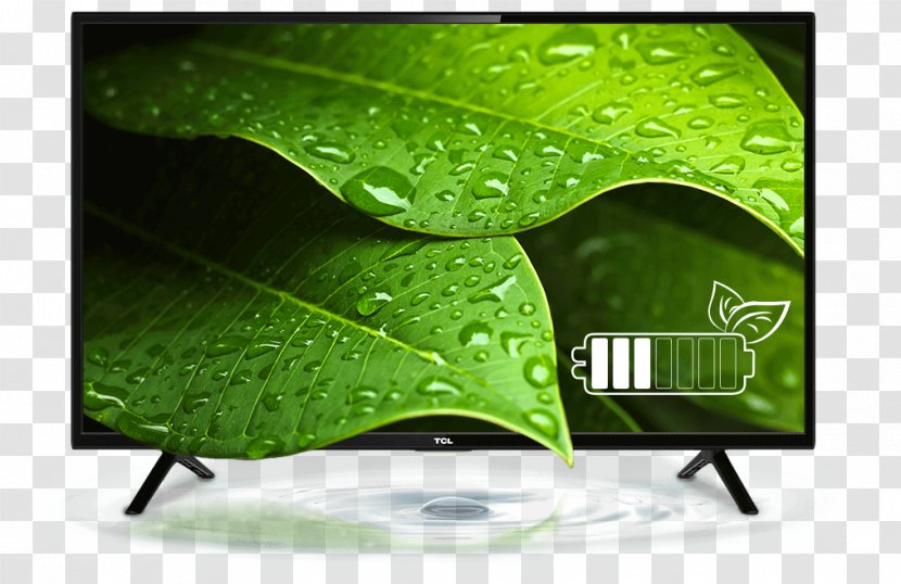 High-definition Television TCL Corporation LED-backlit LCD - Green - Annular Luminous Efficiency Transparent PNG