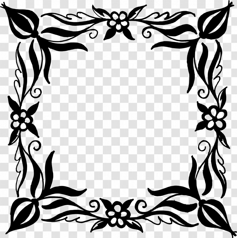 Picture Frames Clip Art - Wing - Vector Border Transparent PNG