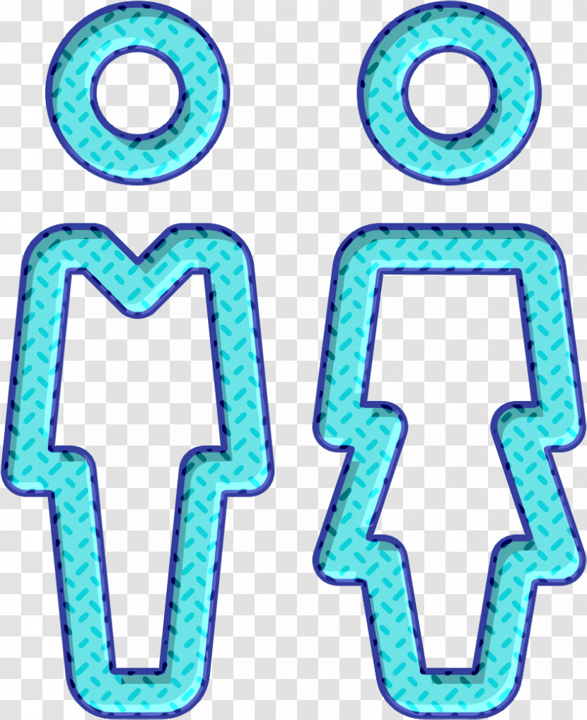 Wc Icon Man And Woman Icon User Icon Transparent PNG
