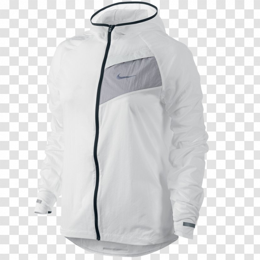Hoodie Jacket White Nike Clothing Transparent PNG