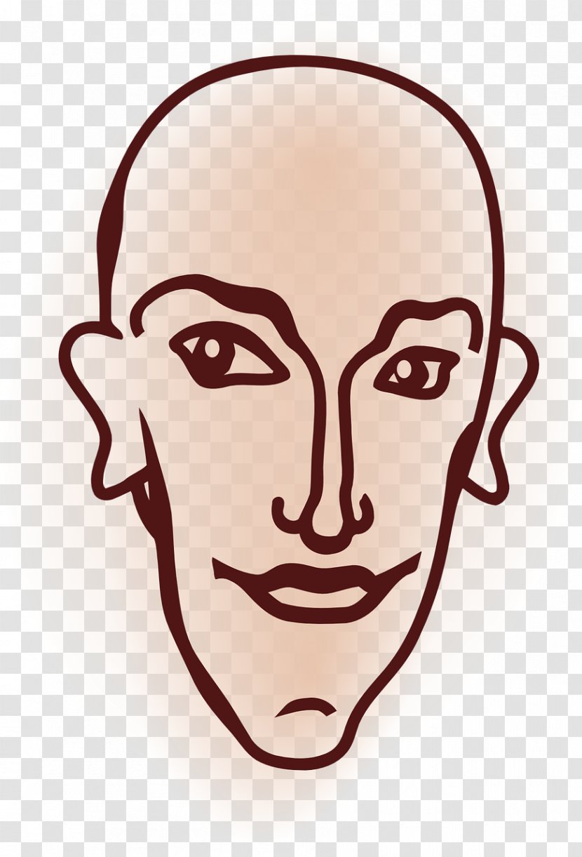 Digital Art Drawing - Forehead - Face Transparent PNG