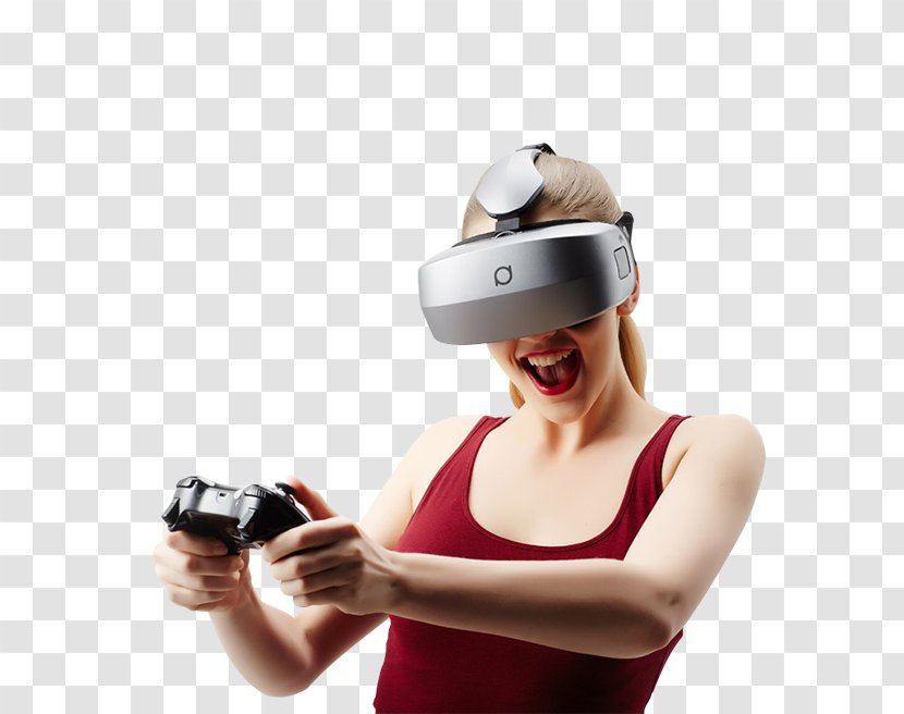 Virtual Reality Headset Deepoon M2 Stereoscopy Headphones - Video Games - HDMI Transparent PNG