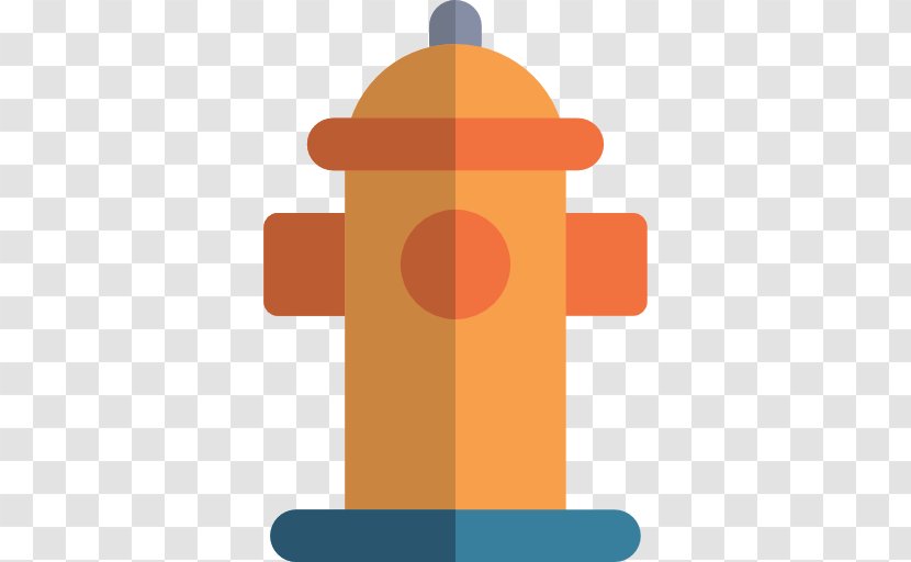 Fire Hydrant Icon - Orange Transparent PNG