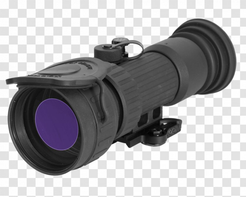 Night Vision Device Telescopic Sight American Technologies Network Corporation Eye Relief - Monocular Transparent PNG