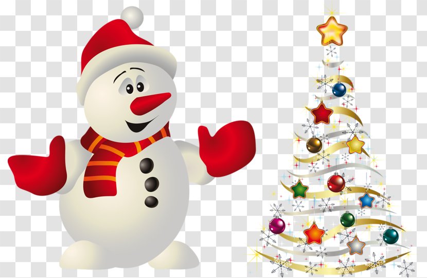 New Year Christmas Day Clip Art Ded Moroz Snowman - Silhouette Transparent PNG
