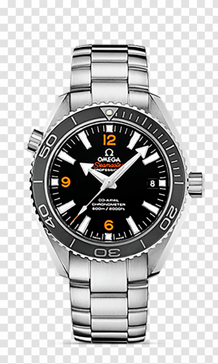 Omega Speedmaster Seamaster Planet Ocean SA Watch - Strap Transparent PNG