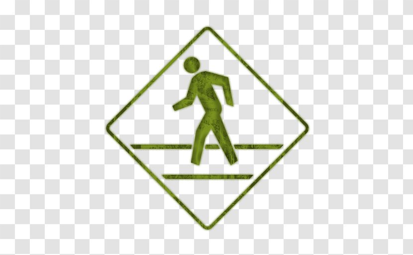 Pedestrian Crossing Traffic Sign Road Manual On Uniform Control Devices Transparent PNG