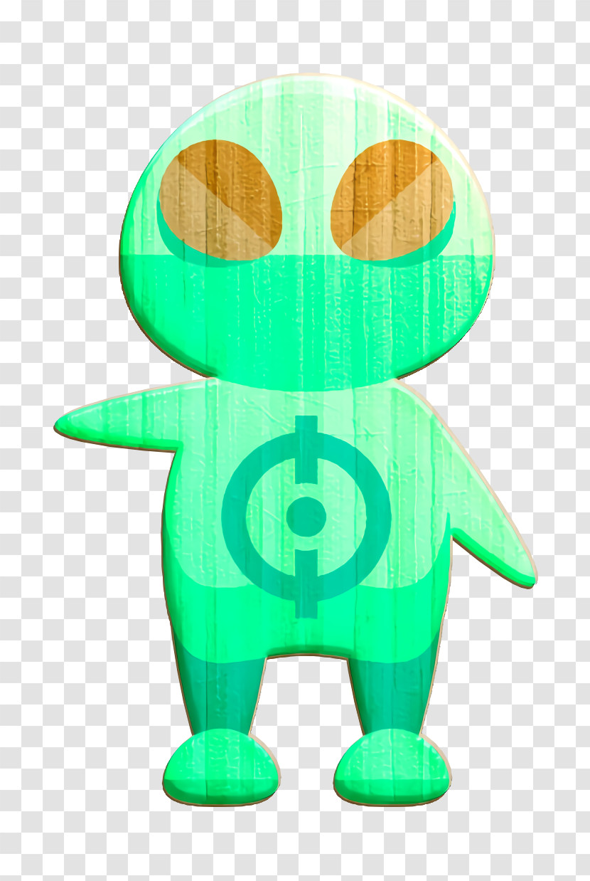 Miniman Icon Alien Icon Transparent PNG
