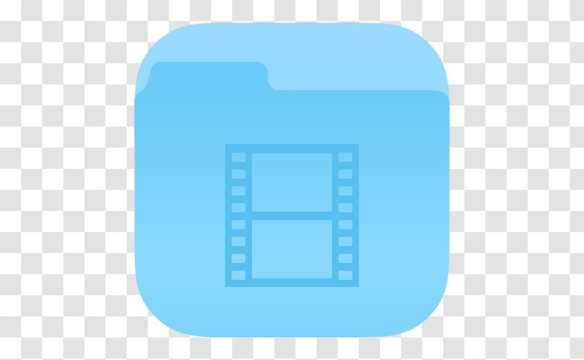 Blue Computer Icon Sky Aqua - Directory - Folder Video Transparent PNG