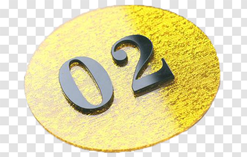 Download - Search Engine - Yellow Table Number Plate Transparent PNG