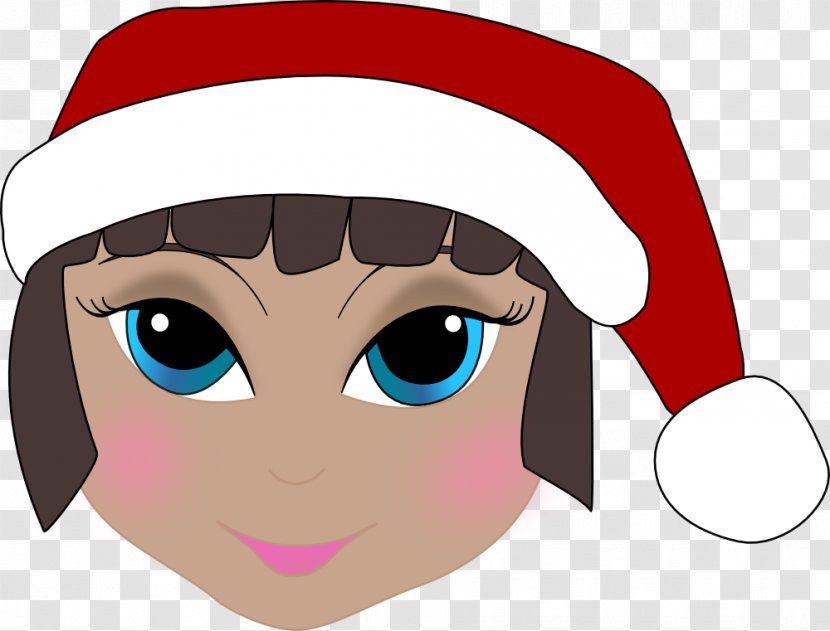 Santa Claus Christmas Elf Clip Art - Flower - Head Cliparts Transparent PNG