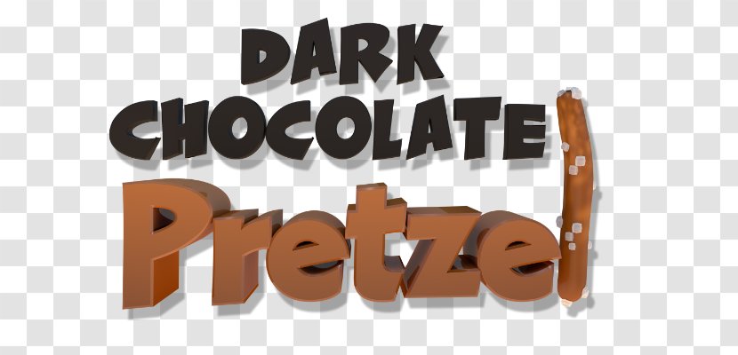 Brand Logo Font - Text - Chocolate Pretzels Transparent PNG