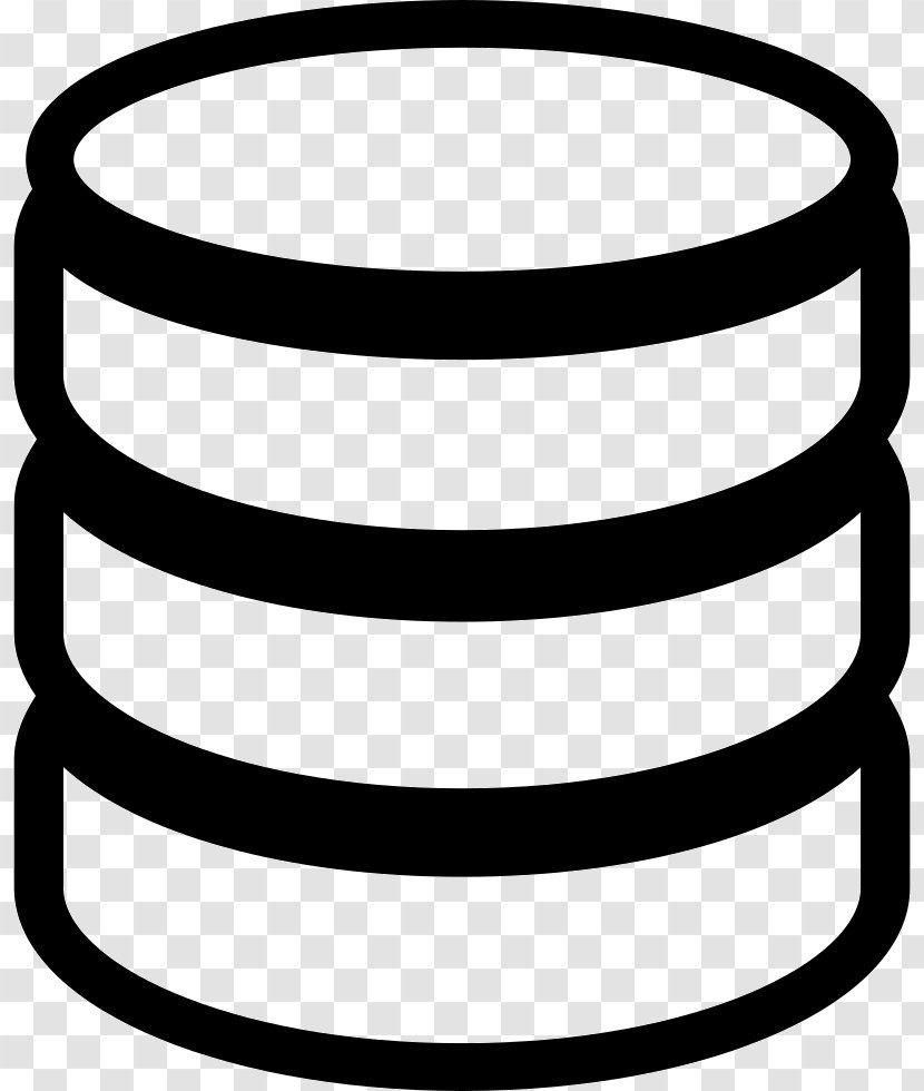 Database Clip Art - Monochrome Photography Transparent PNG