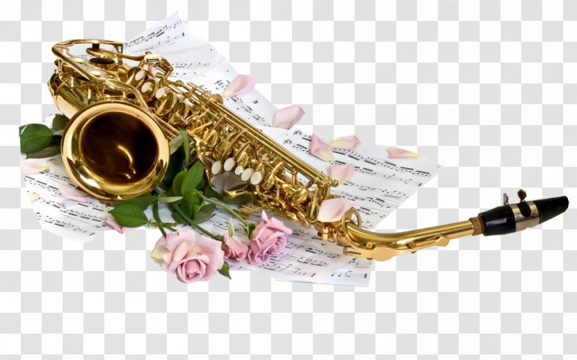 Alto Saxophone Desktop Wallpaper Musical Instruments - Heart Transparent PNG