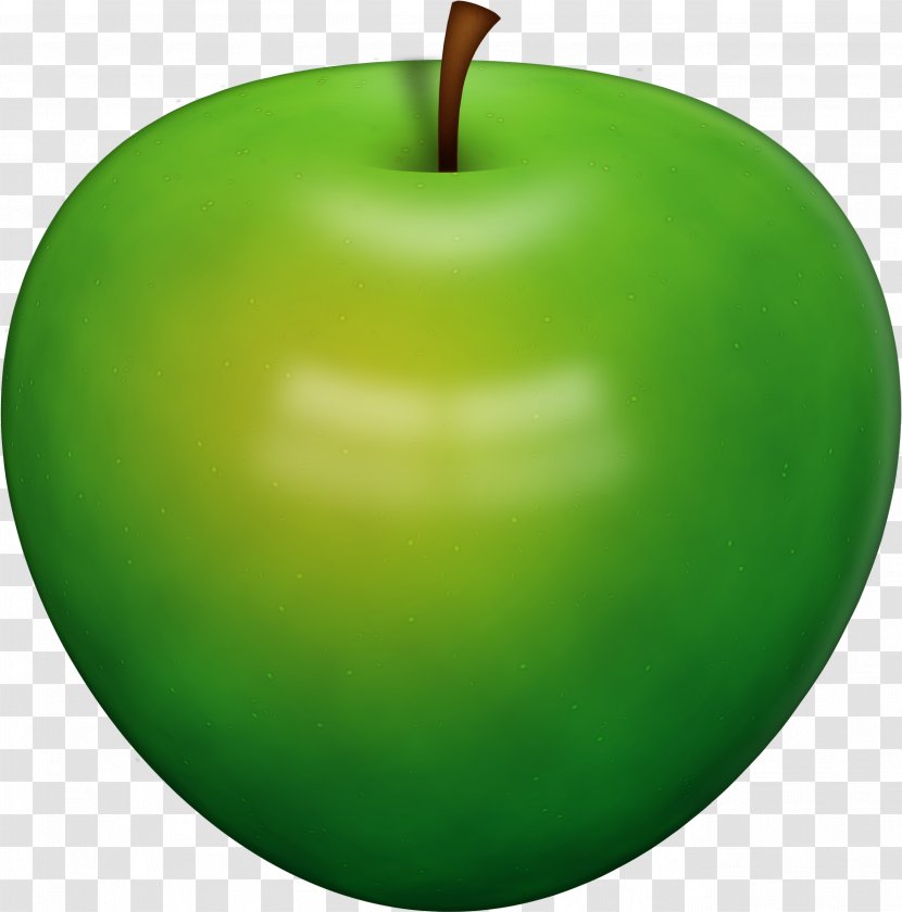 Apple Icon Clip Art - Granny Smith - Green Transparent PNG