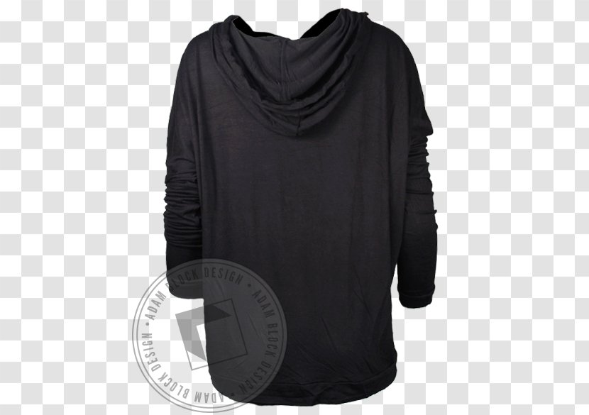 Hoodie Shoulder Sleeve Black M - Alpha Xi Delta Transparent PNG