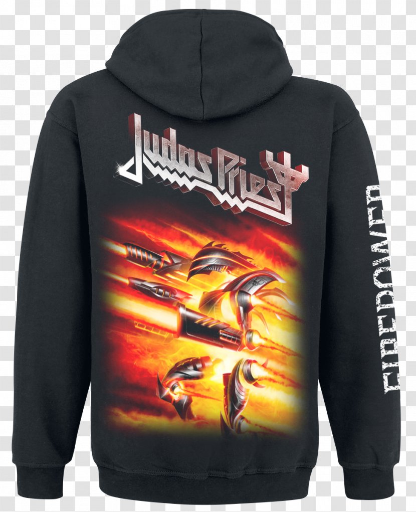 T-shirt Firepower World Tour Judas Priest Hoodie - Rocka Rolla Transparent PNG