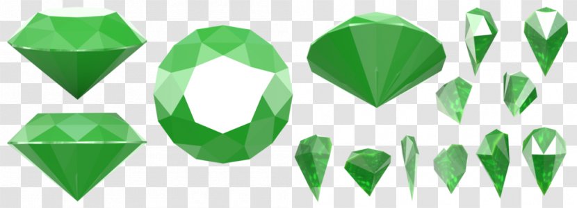 Sonic The Hedgehog Chaos Emeralds & Knuckles Green Transparent PNG