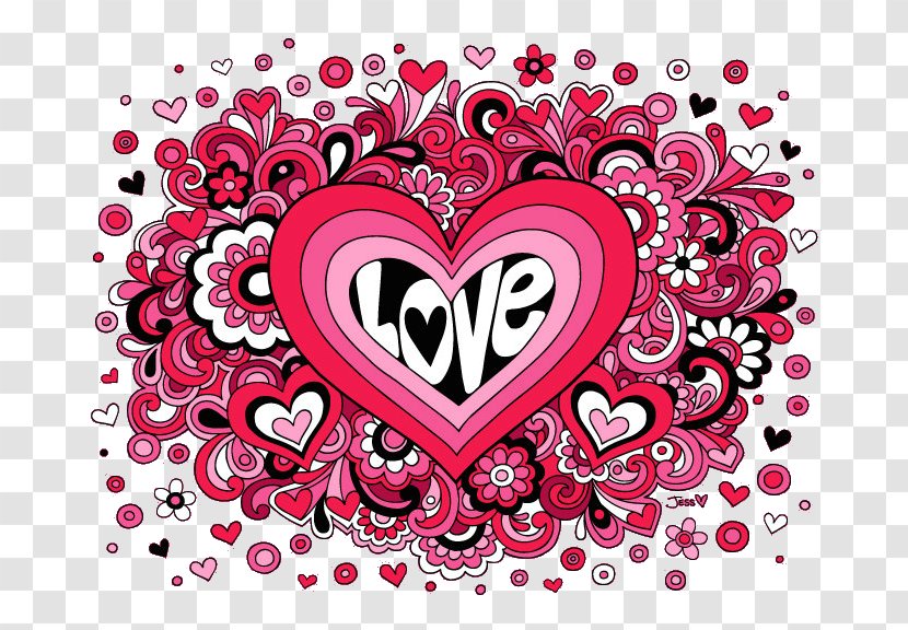 Valentine's Day Illustration Graphic Design M-095 Font - Frame - Valentines Transparent PNG