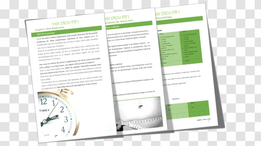 Brand Brochure - Weight Loss Process Transparent PNG