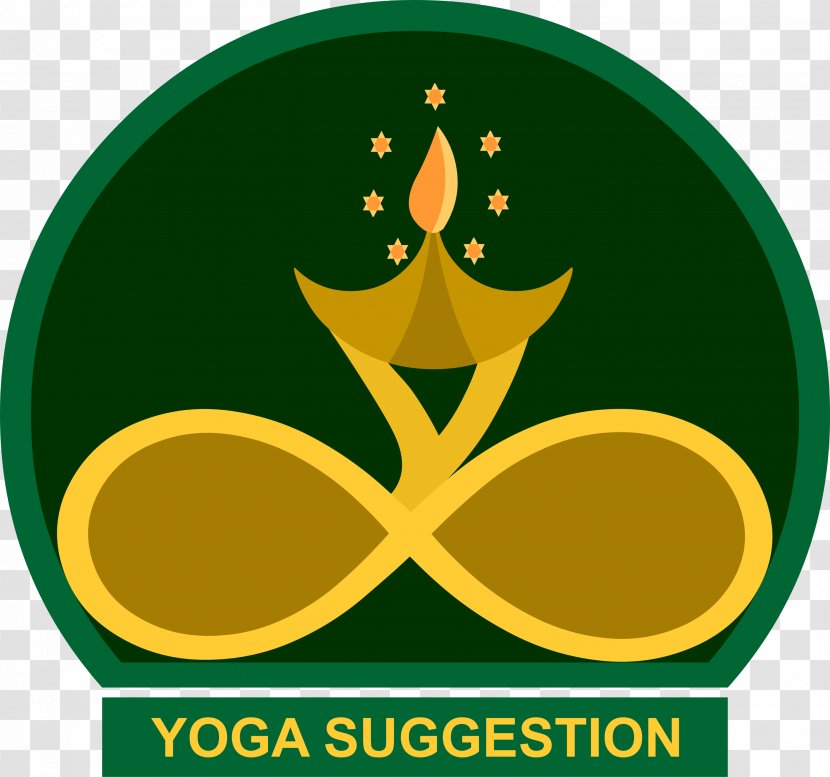 Green Logo Fruit Yoga Clip Art - Leaf - Theam Transparent PNG