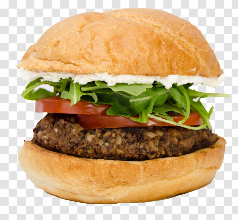 Hamburger Veggie Burger Pizza French Fries Food - Slider - King Transparent PNG