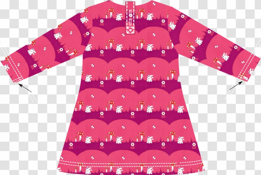 Sleeve T-shirt Dress Sewing Pattern - Knitting Transparent PNG