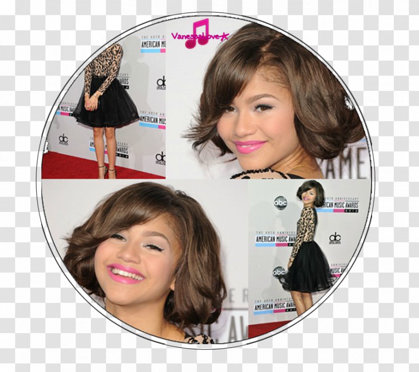 Hair Coloring Black - Frame - Zendaya Transparent PNG