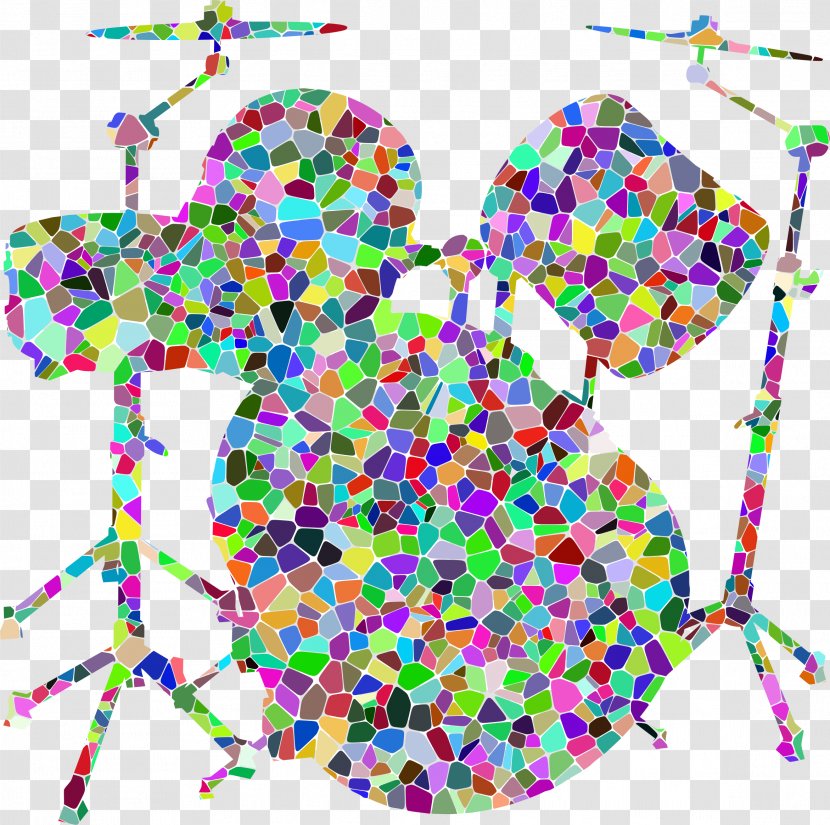 Drums Musical Instruments Cymbal - Heart Transparent PNG