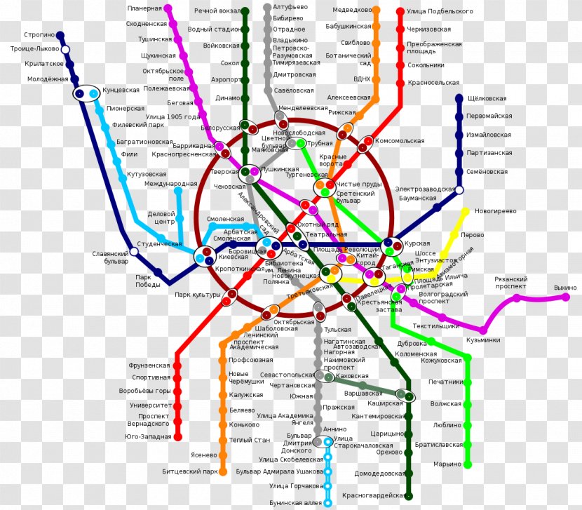 Line Point Angle Diagram - Text - Moscow Metro Transparent PNG