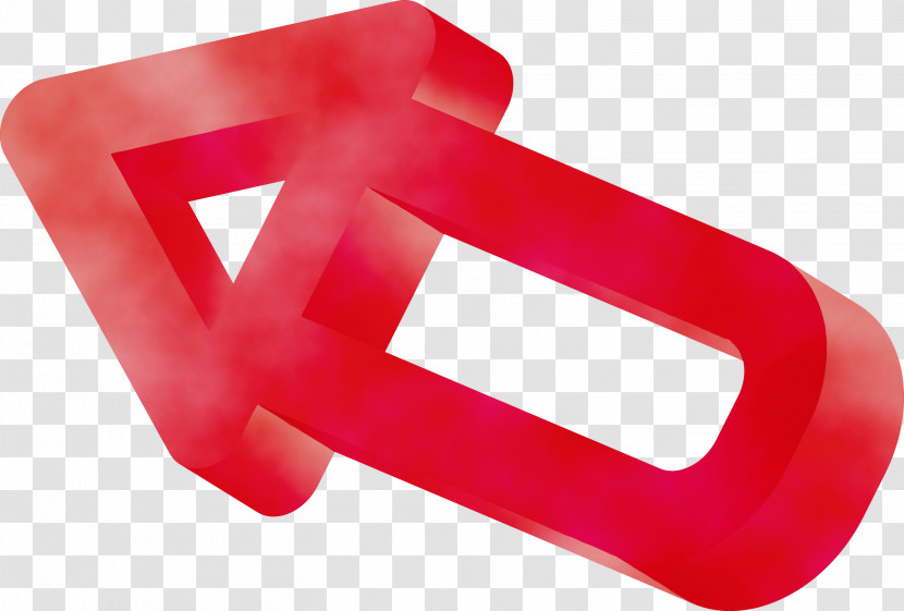 Red Material Property Font Logo Transparent PNG