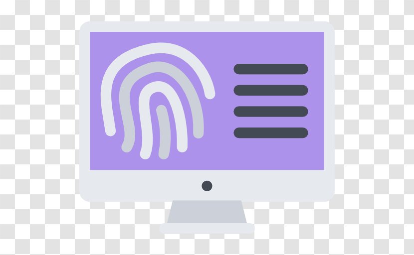 Fingerprint Recognition - Computer Icon - Symbol Transparent PNG