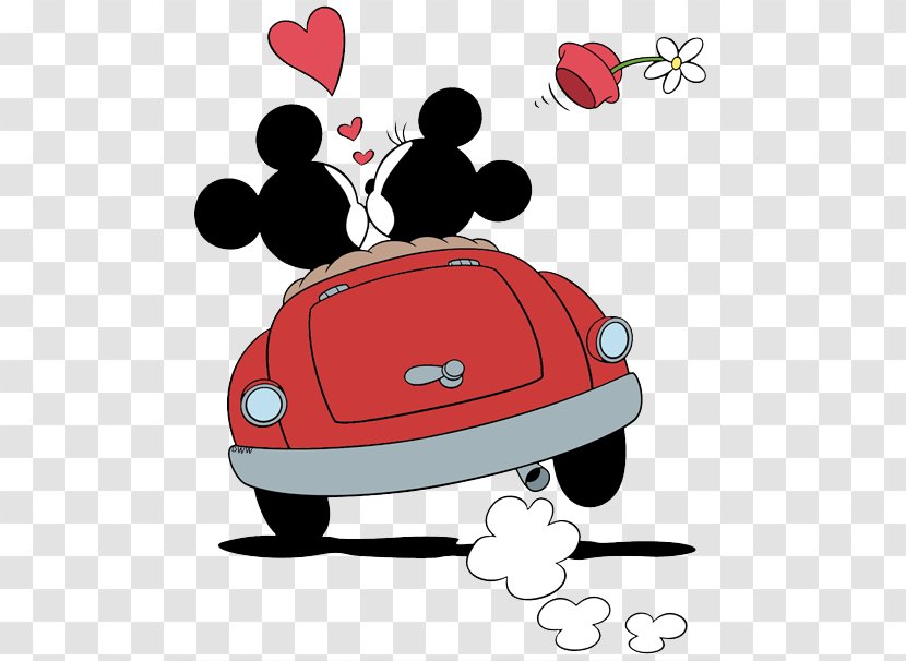 Mickey Mouse Minnie Pluto Donald Duck Daisy - Universe - Classic Car Transparent PNG