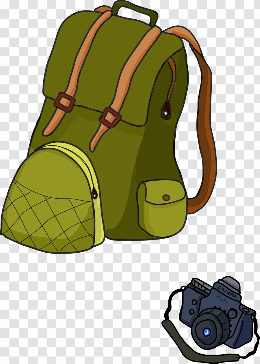 Backpacking Hiking Clip Art - Luggage Bags - Backpack Transparent PNG
