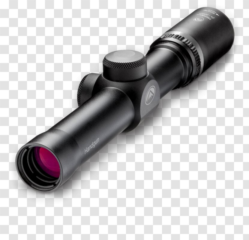 Telescopic Sight Handgun Hunting Reticle Red Dot - Heart - Coated Lenses Transparent PNG