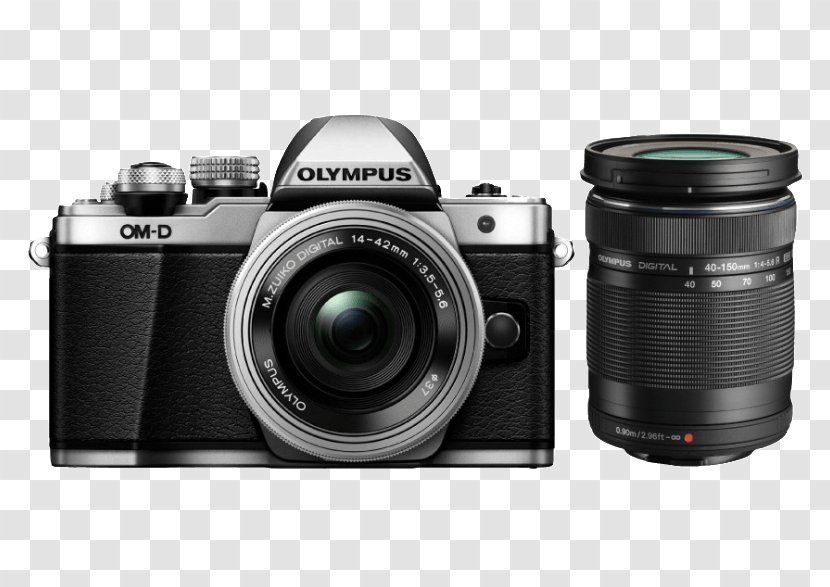 Olympus OM-D E-M10 Mark II E-M5 Camera M.Zuiko Wide-Angle Zoom 14-42mm F/3.5-5.6 - Cameras Optics Transparent PNG