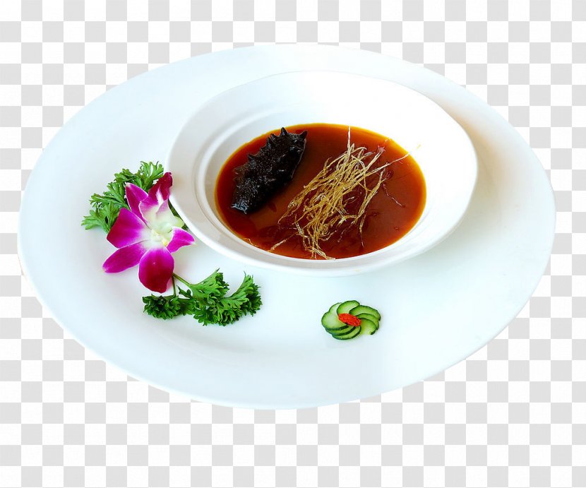 Sea Cucumber As Food Shark Fin Soup Broth - Upload - Fishing For Transparent PNG