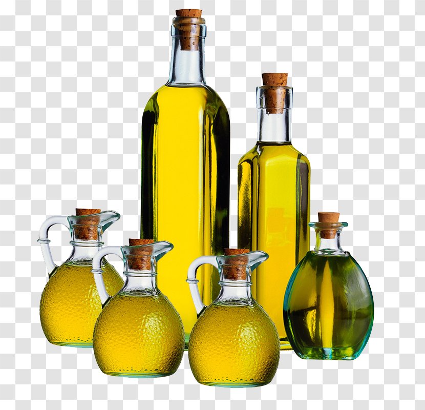 Olive Oil Truffle Food - Glass Bottles Of Vegetable Transparent PNG