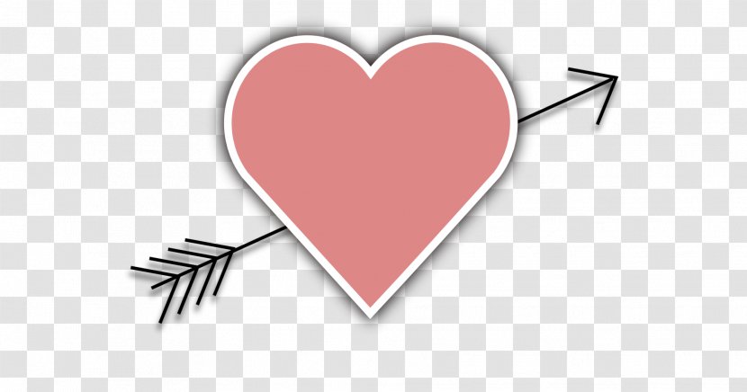 Love Heart Drawing Arrow Clip Art - Cartoon - Bow Transparent PNG